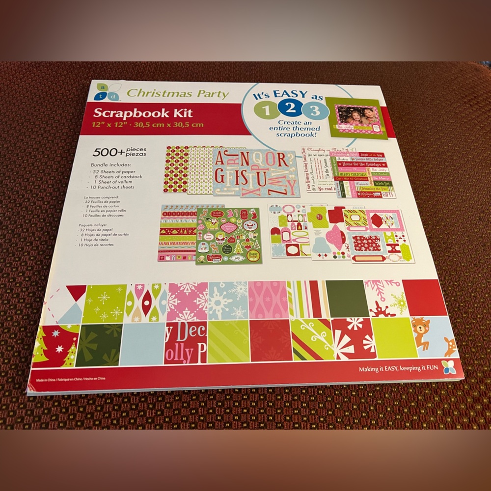 ATD Christmas Party Scrapbook Kit